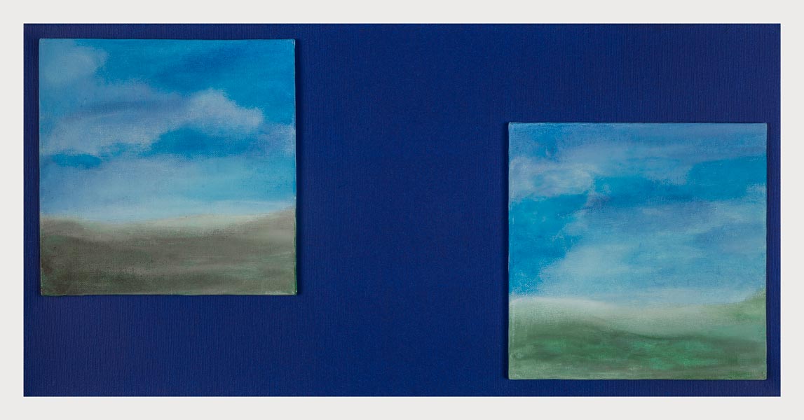 Luchten in Yves Klein blue 1 20 op 20 cm | Te koop