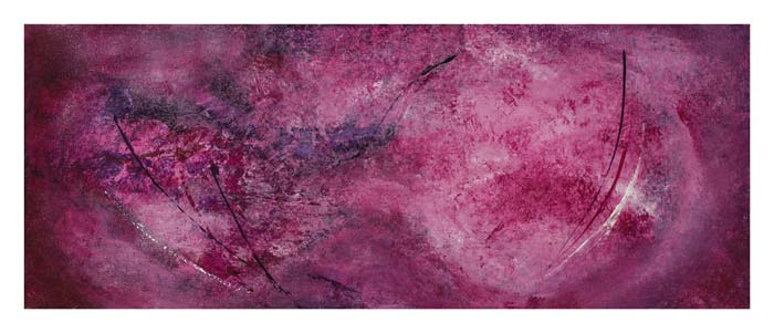 Magenta en Violet in klein formaat 20 op 50 cm | Te Koop